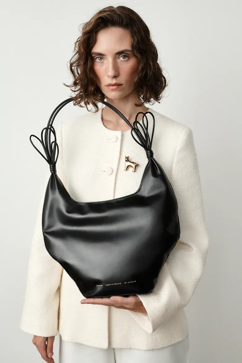 Lynx Hobo Bag Black