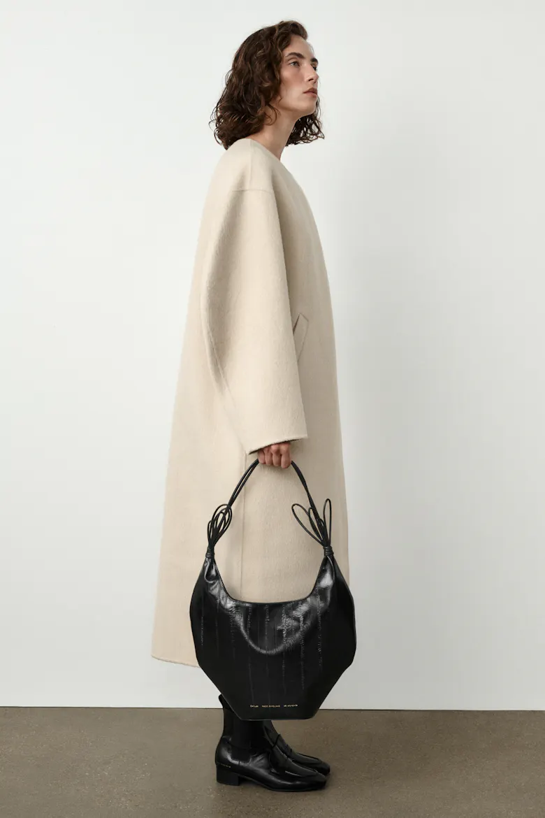 Lynx Hobo Bag “black eel”