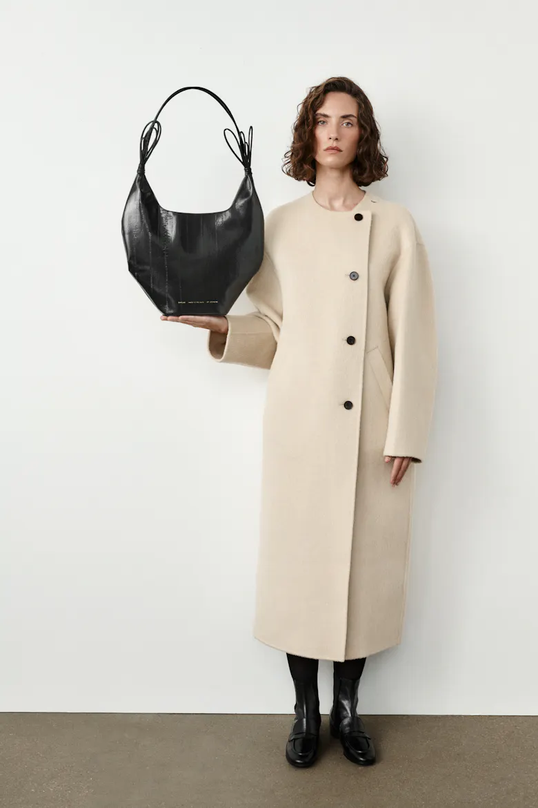 Lynx Hobo Bag “black eel”