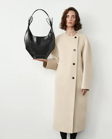 Lynx Hobo Bag “black eel”