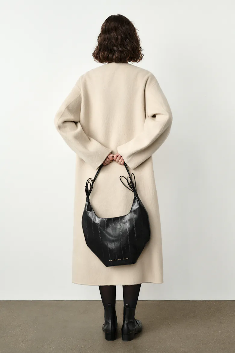 Lynx Hobo Bag “black eel”