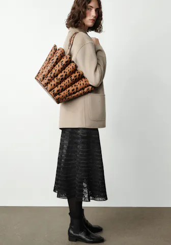 Shoulder Shell Bag “lynx”