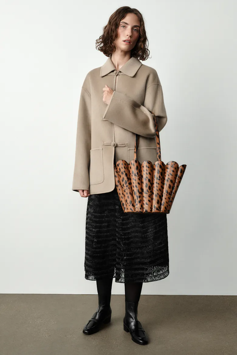 Shoulder Shell Bag “lynx”