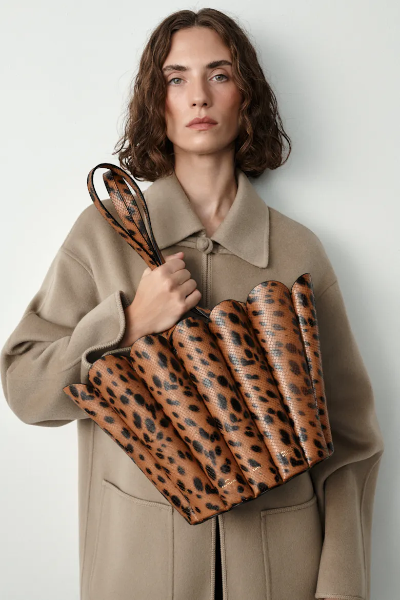 Shoulder Shell Bag “lynx”